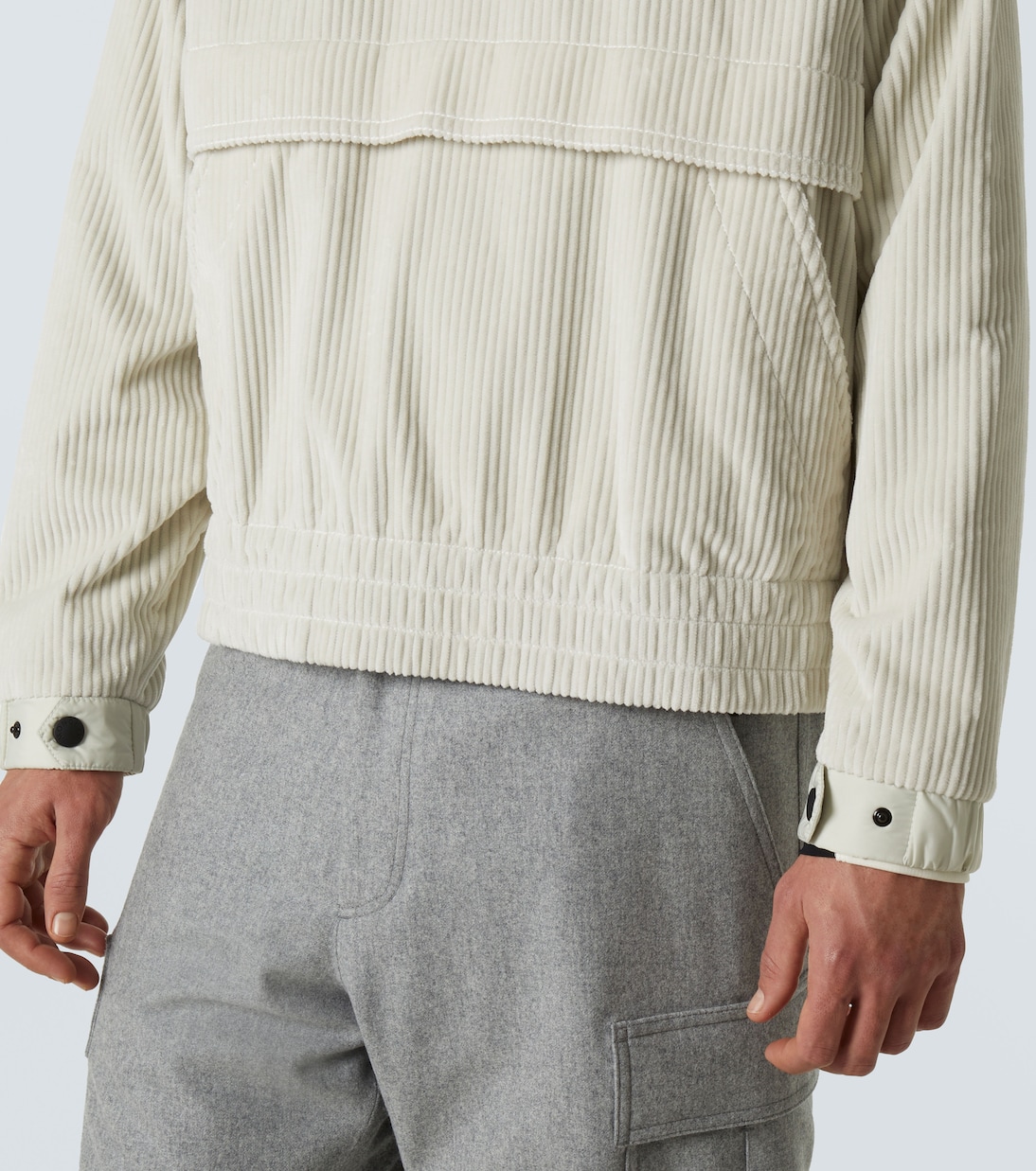 Skipullover aus Cord | Moncler Grenoble
