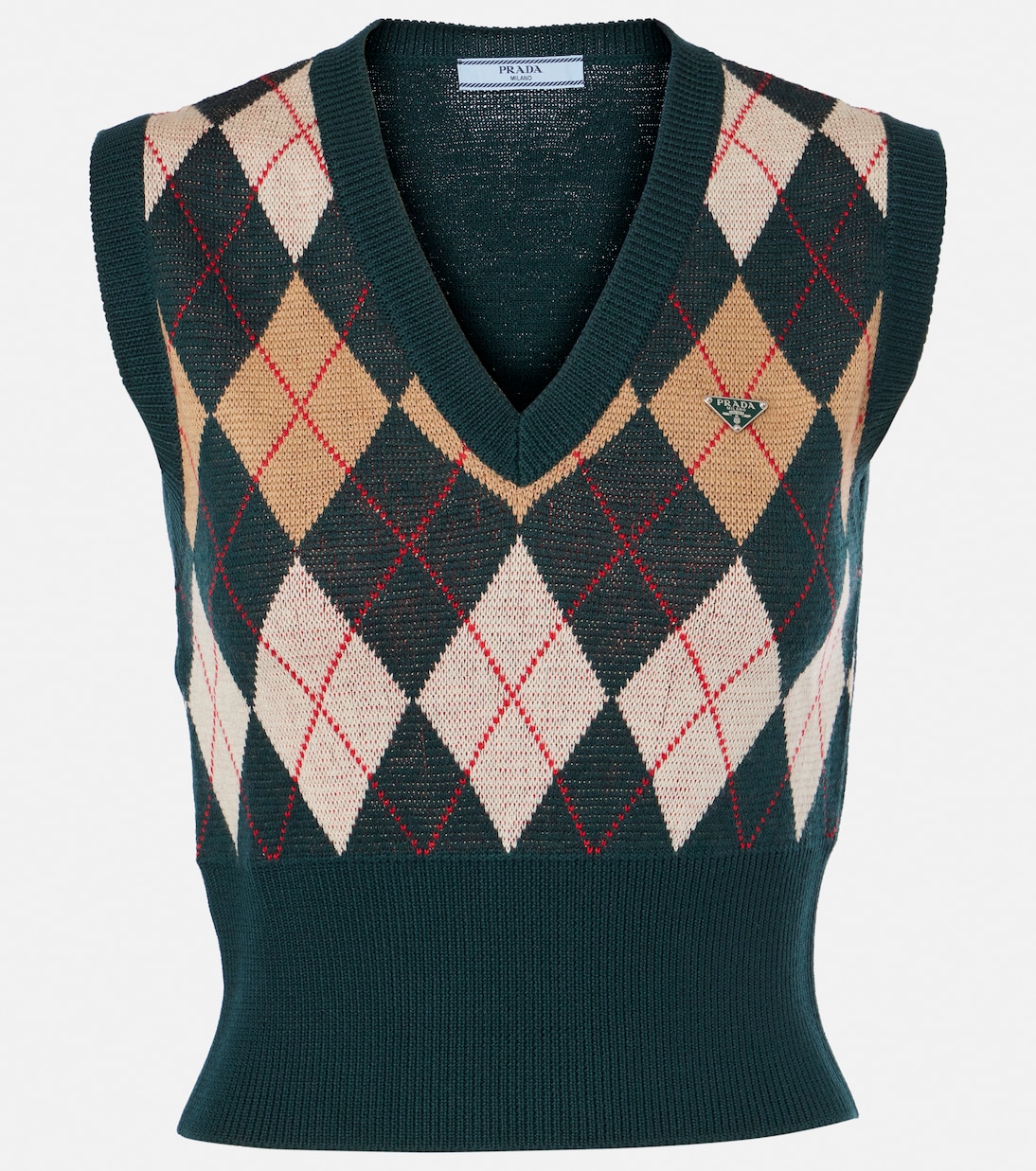 Pullunder aus Schurwolle | Prada