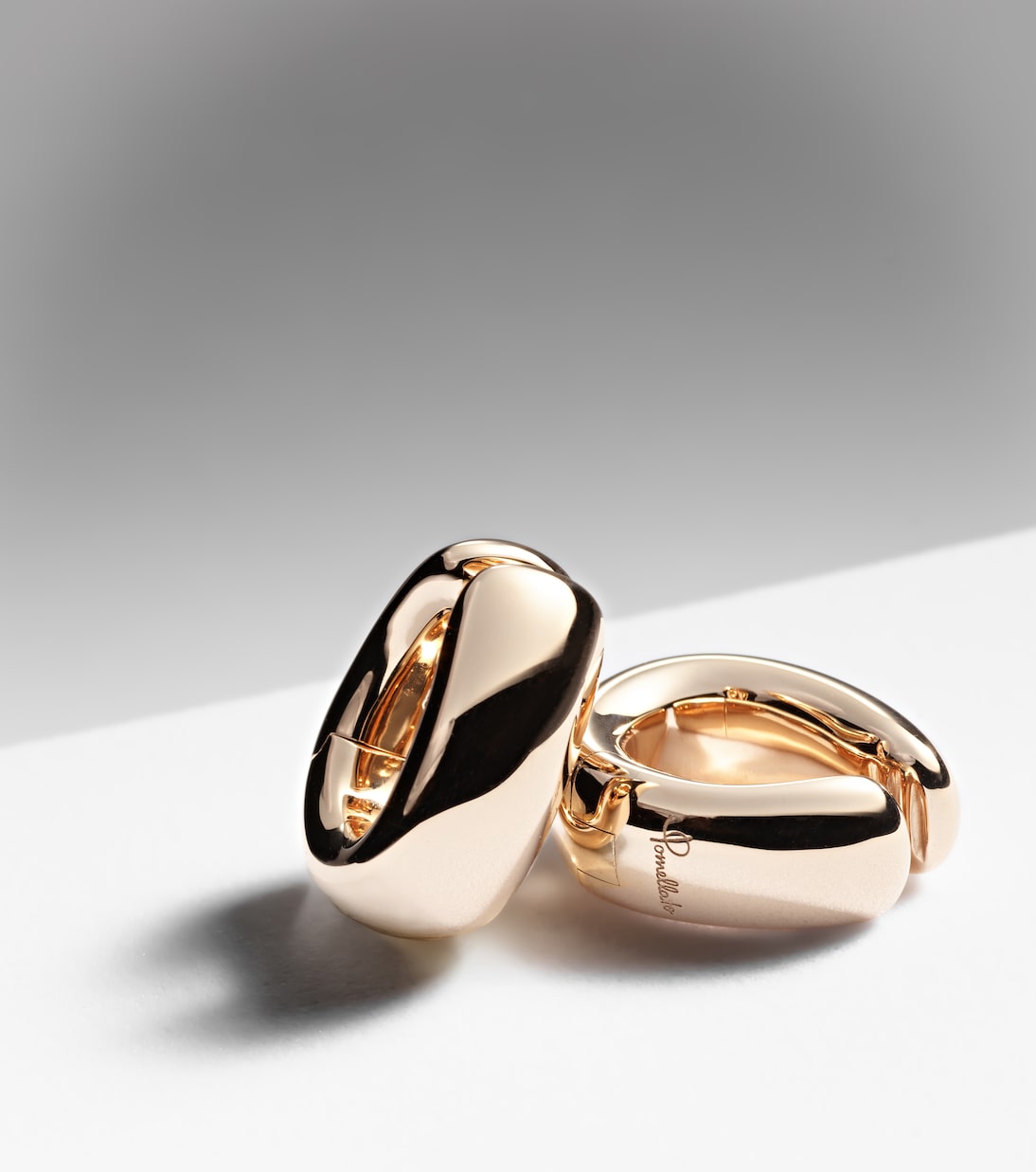 Boucles d'oreilles Iconica en or rose 18 ct  | Pomellato