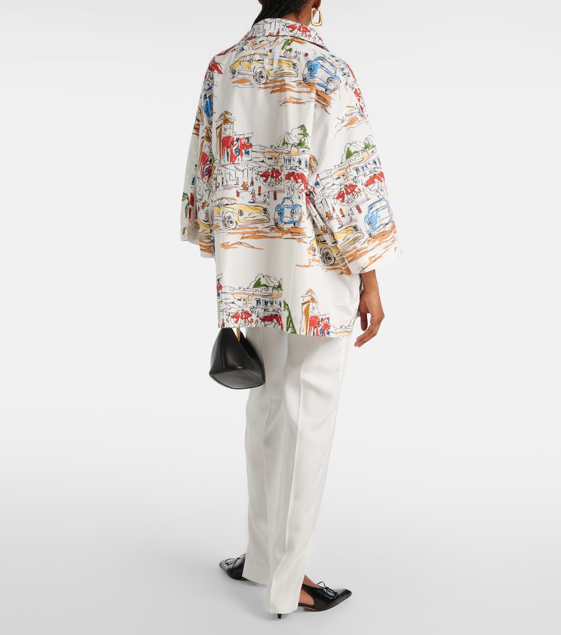 Bedrucktes Hemd Casaco aus Baumwolle | Jacquemus