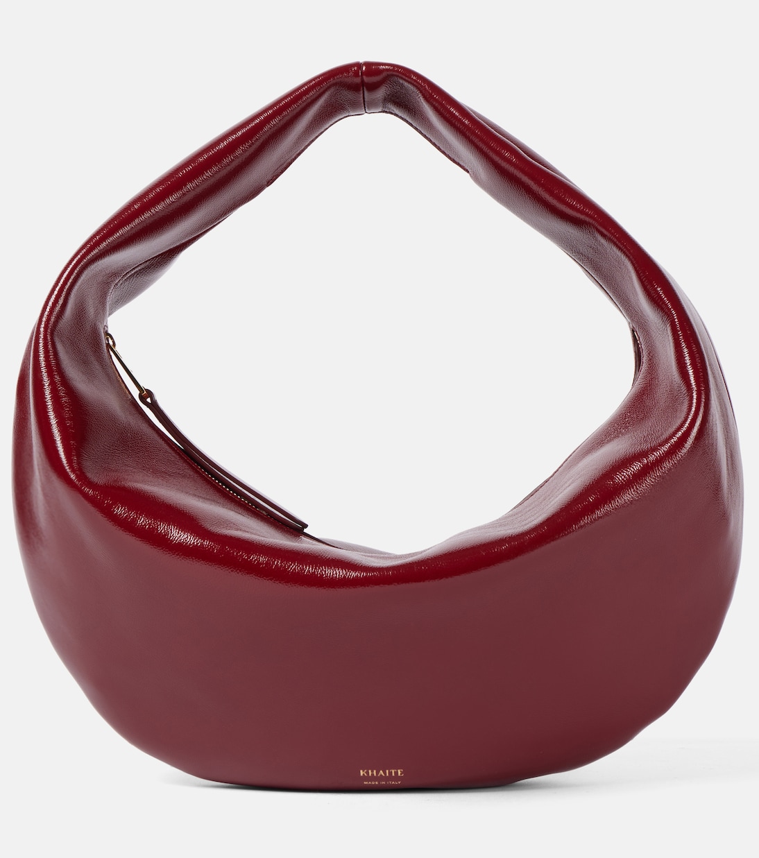Schultertasche Olivia Medium aus Lackleder | Khaite