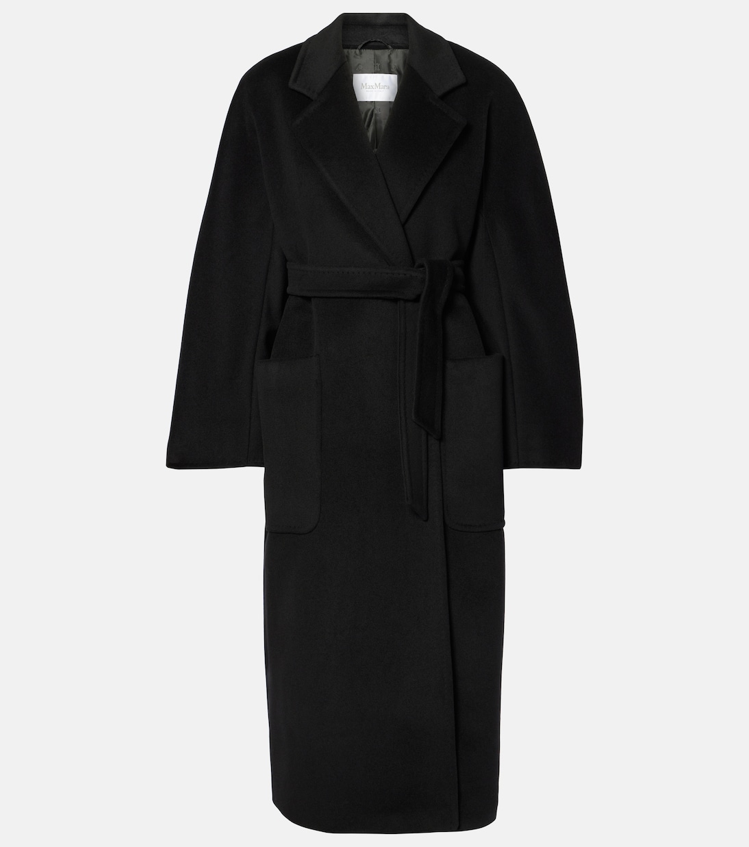 Abrigo envolvente Locri de lana y cachemir | Max Mara
