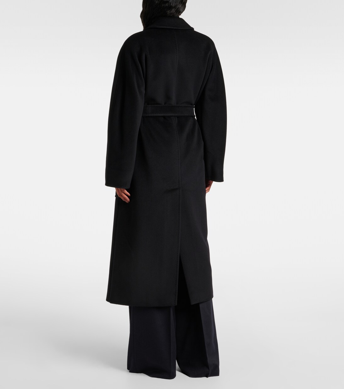 Abrigo envolvente Locri de lana y cachemir | Max Mara