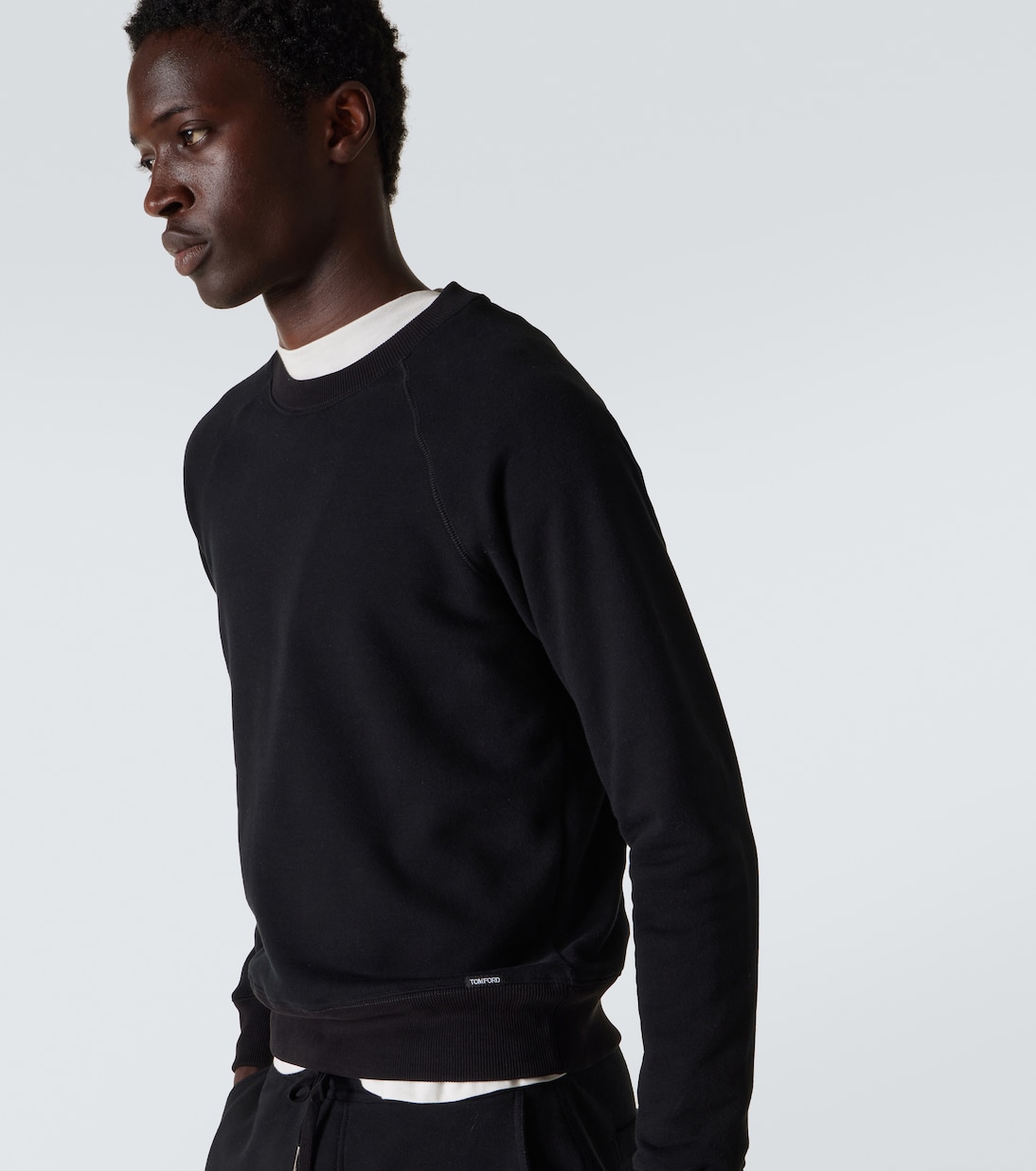 Sudadera en jersey de mezcla de algodón | Tom Ford