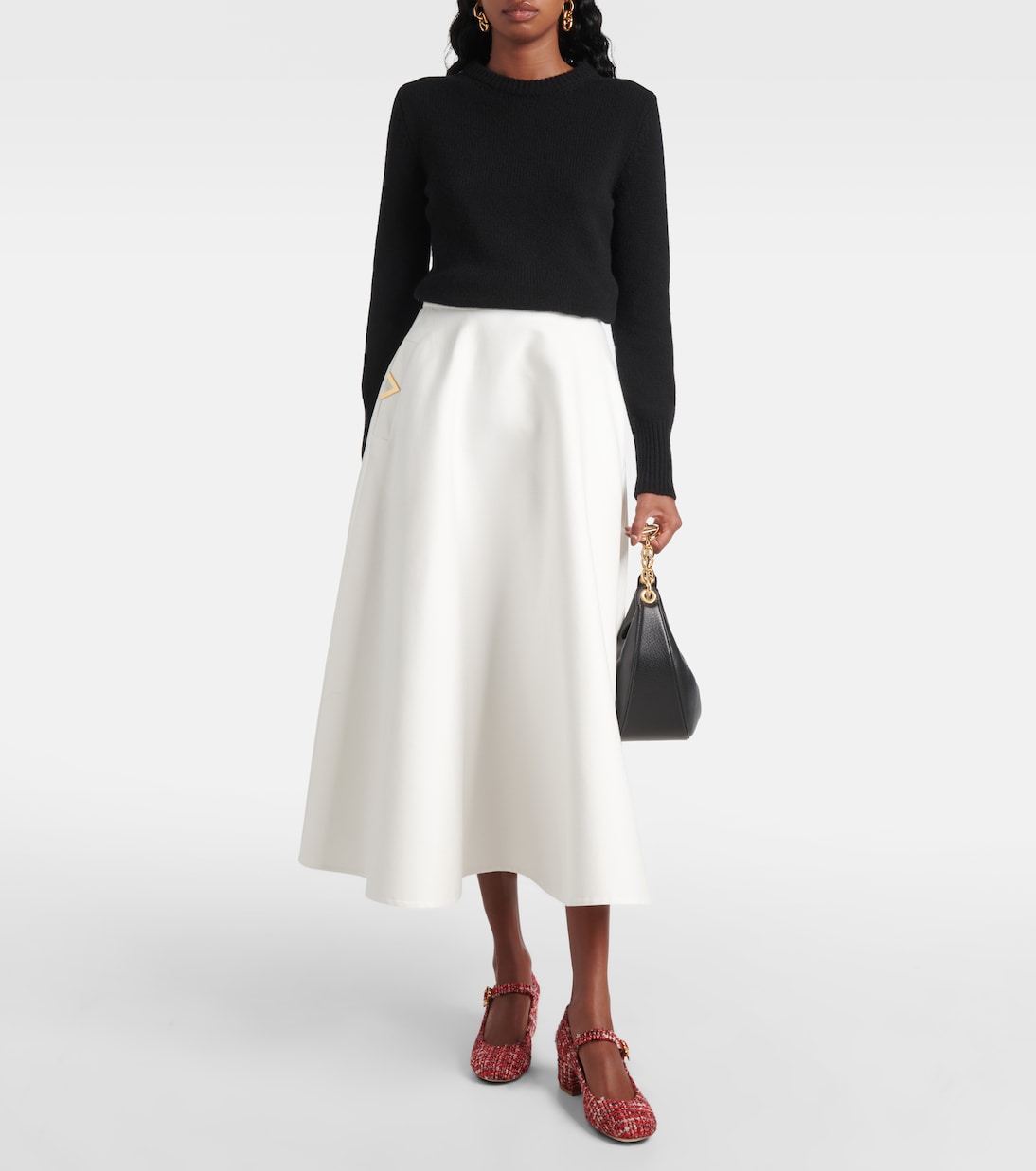 Mary Ribbon bouclé Mary Jane pumps | Gianvito Rossi