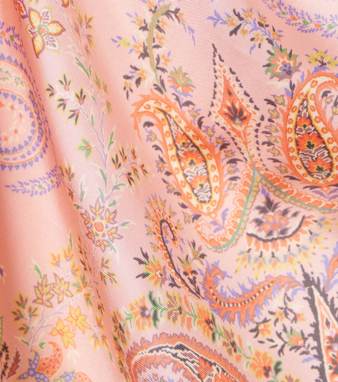 Foulard in twill di seta con stampa | Etro