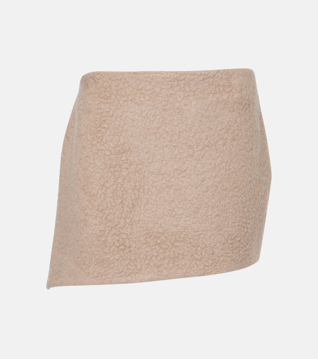 Asymmetric alpaca and wool miniskirt | Givenchy