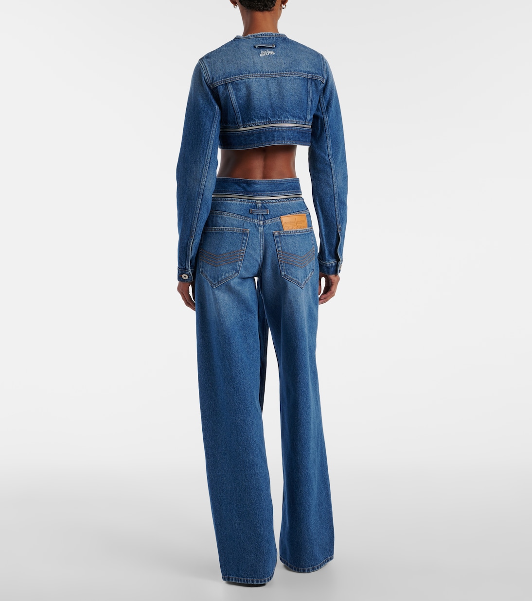 Jean ample à taille haute | Jean Paul Gaultier
