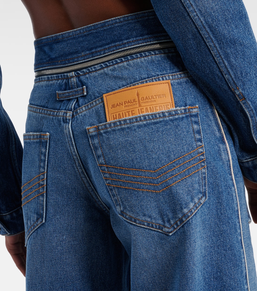 Jean ample à taille haute | Jean Paul Gaultier