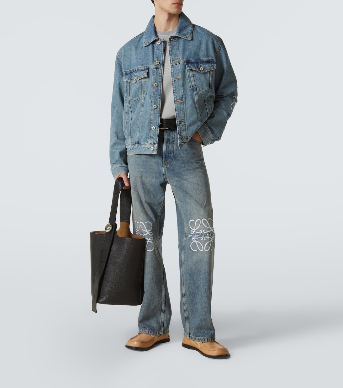 Veste Anagram en jean | Loewe