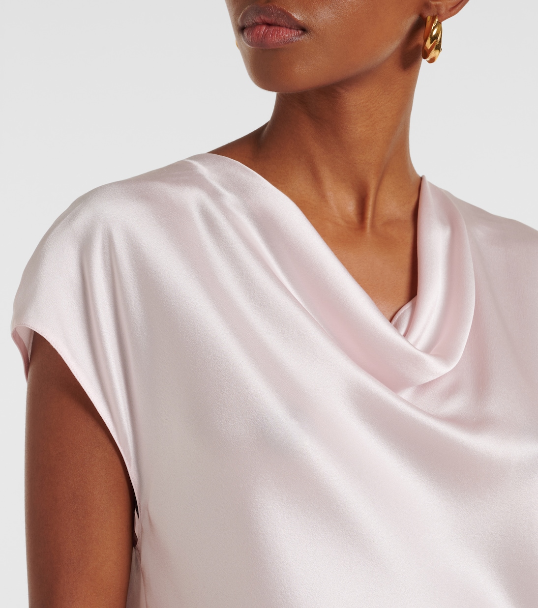  Blusa in raso di seta  | Vince