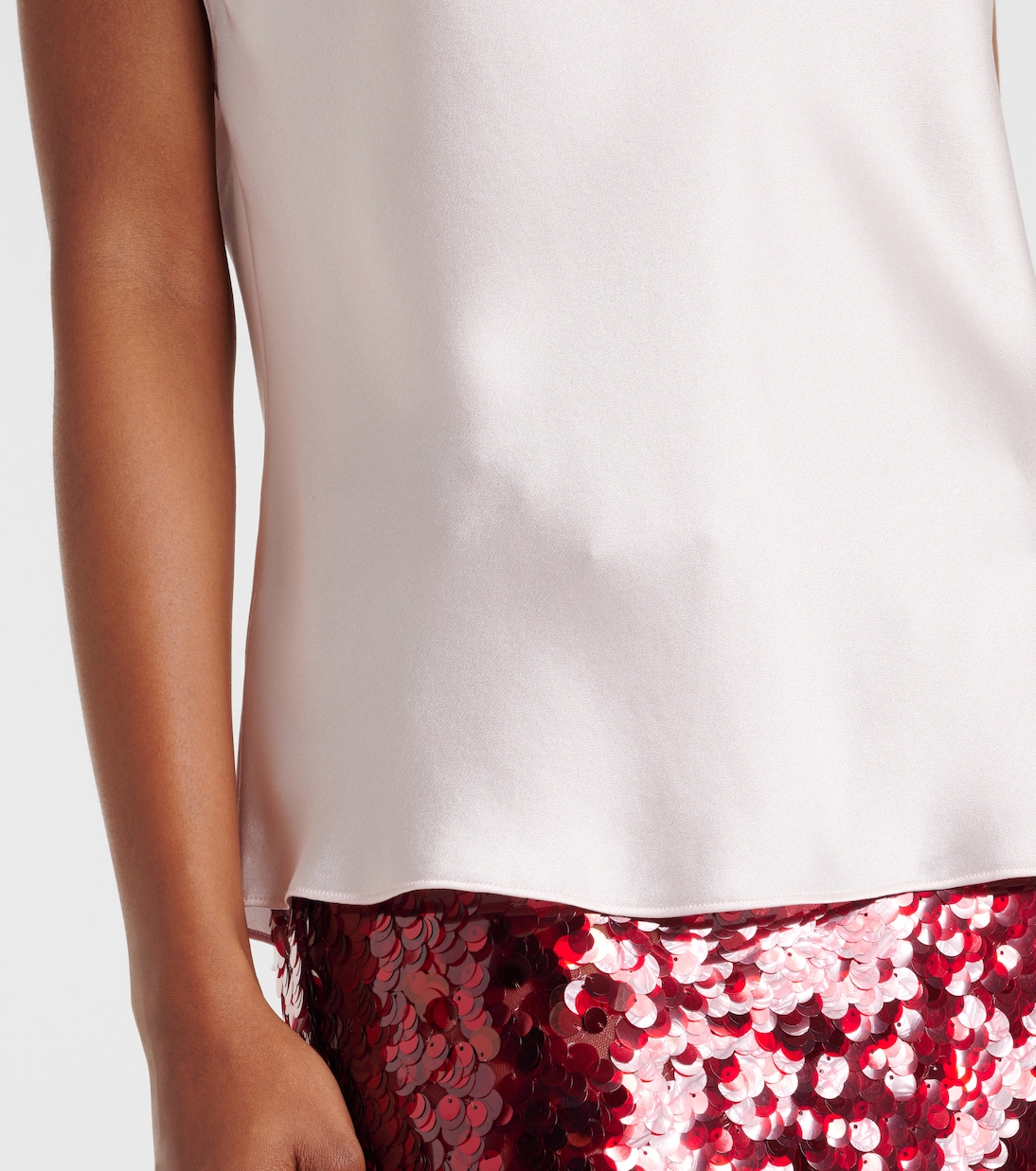  Blusa in raso di seta  | Vince