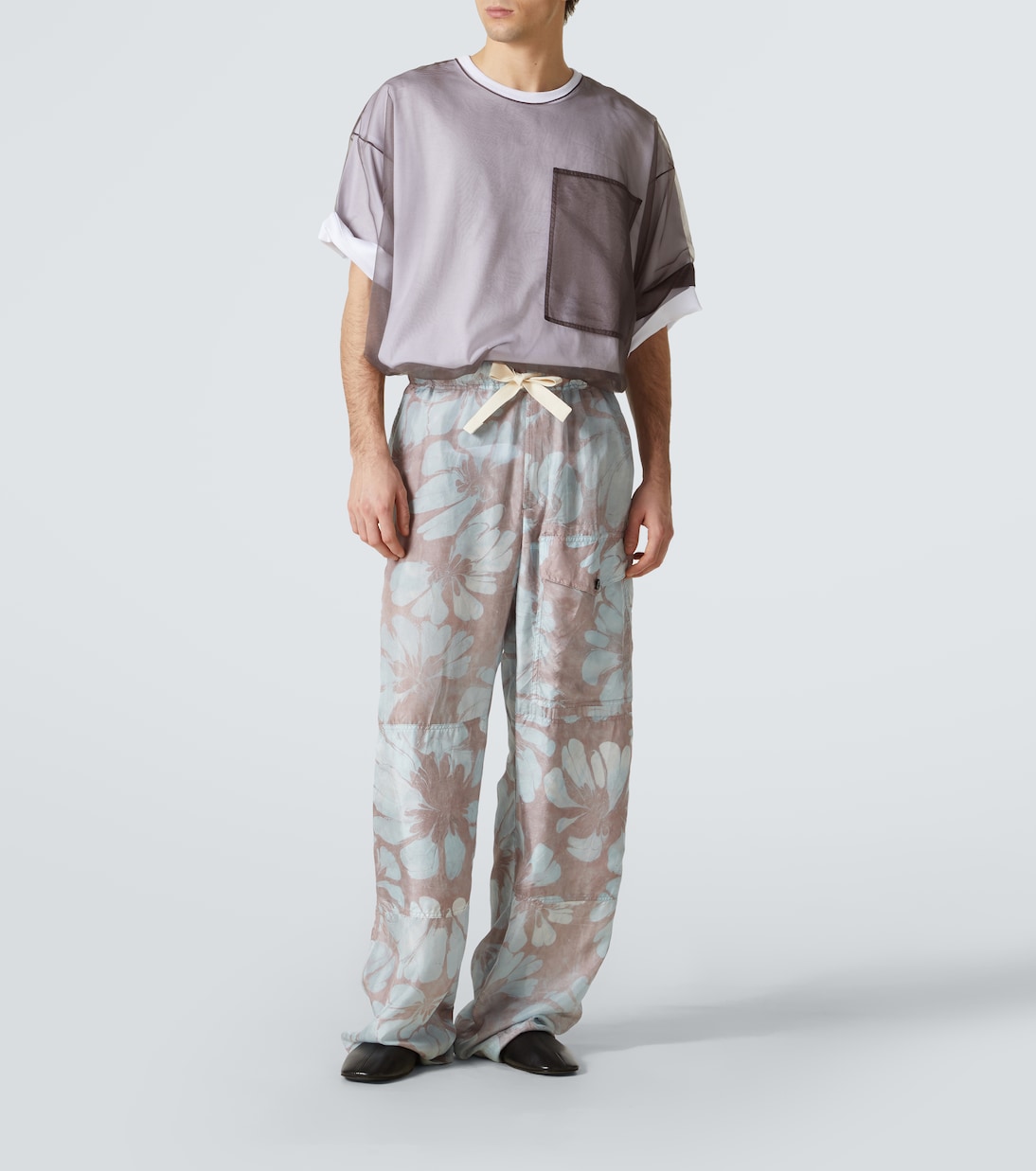 Cotton-blend jersey T-shirt | Dries Van Noten
