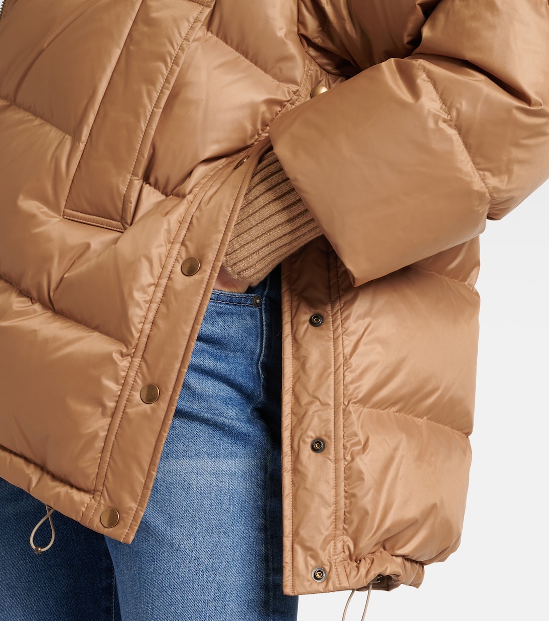 Oversized quilted down jacket | Chloé