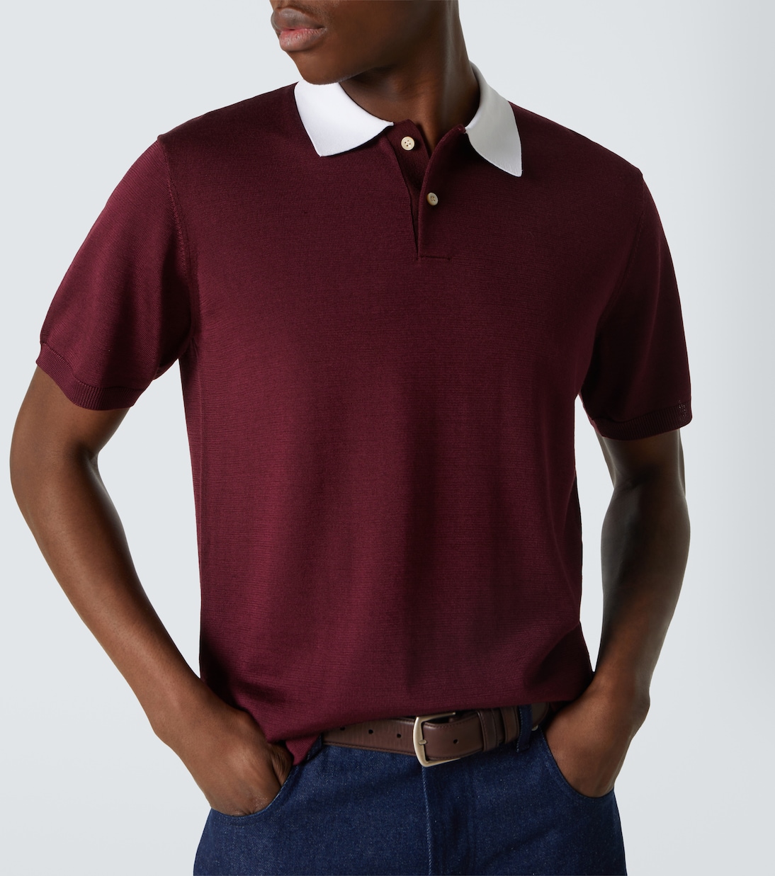 Sun polo sweater | Wales Bonner