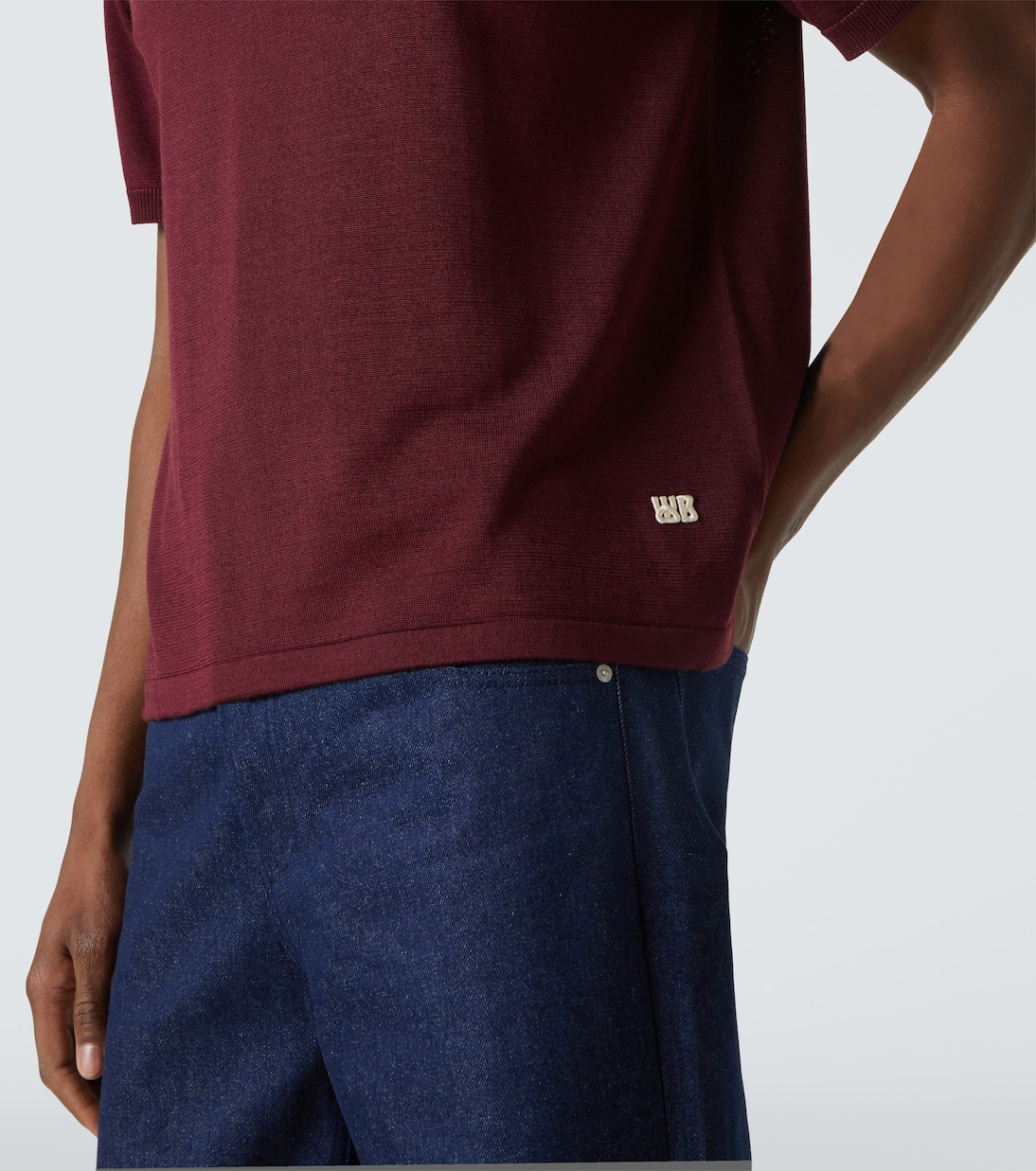 Sun polo sweater | Wales Bonner