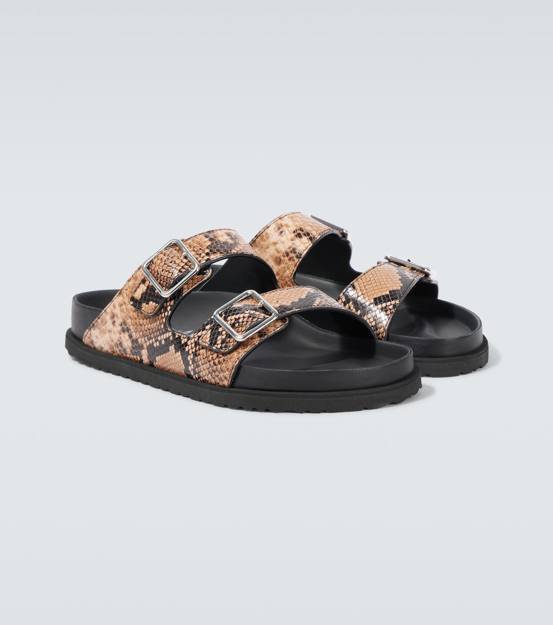 Arizona snake-effect leather sandals | Birkenstock 1774