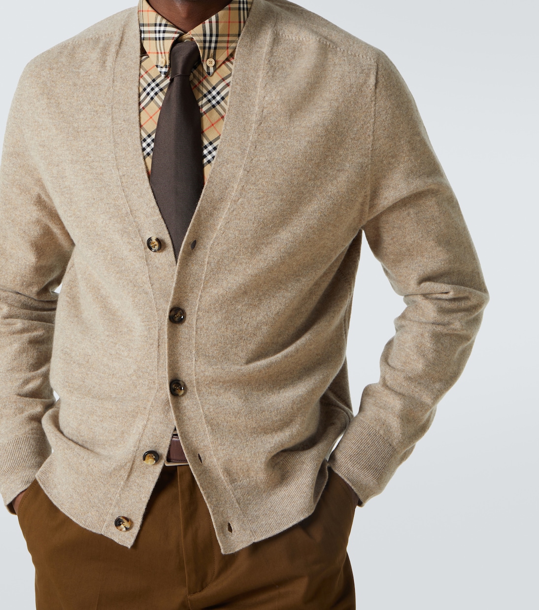 Cárdigan de mezcla de cachemir | Burberry