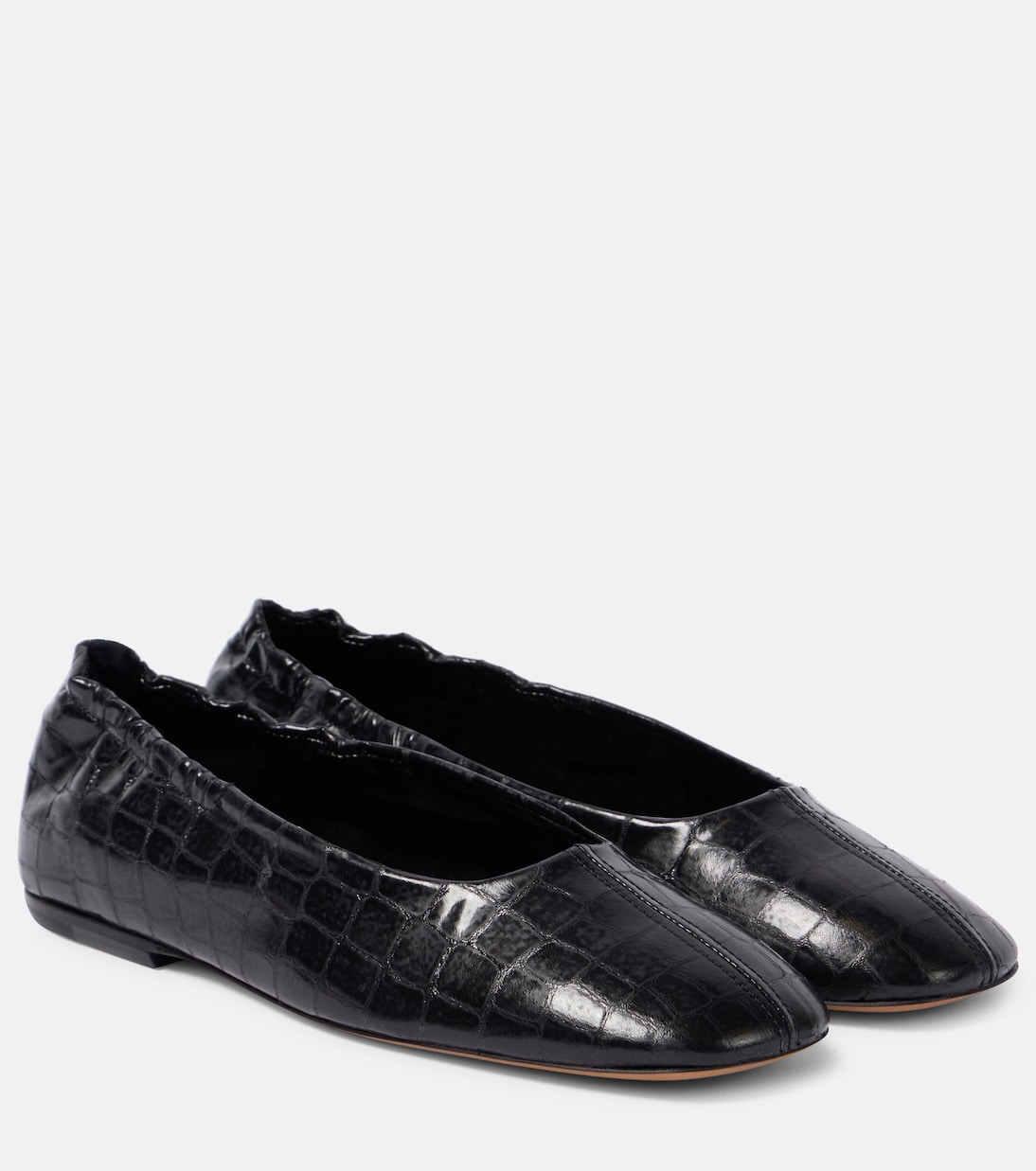 Ballerine in pelle metallizzata | Dries Van Noten