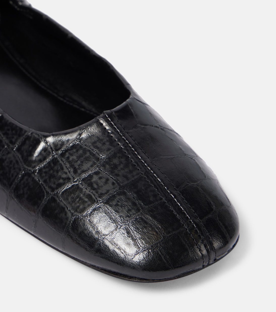 Ballerine in pelle metallizzata | Dries Van Noten