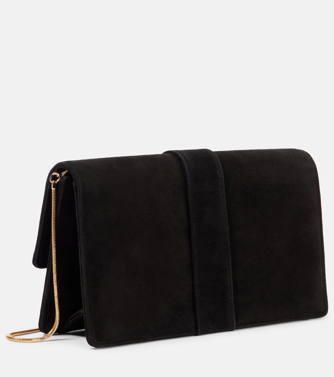 Pochette Capri en daim à ornements | Manolo Blahnik