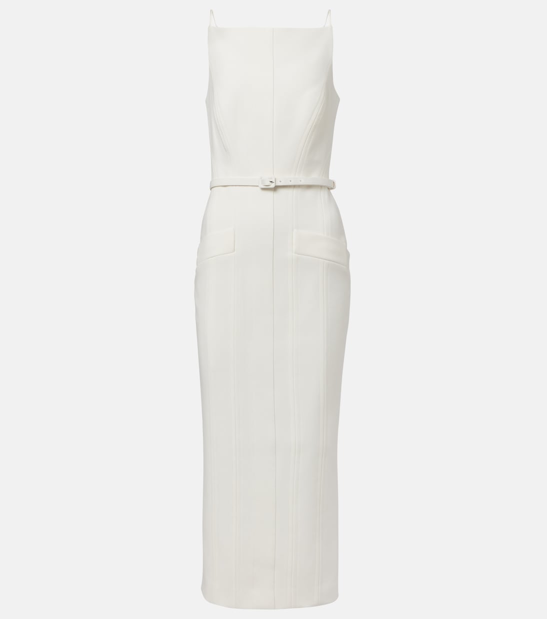 Abito midi in crêpe | Roland Mouret