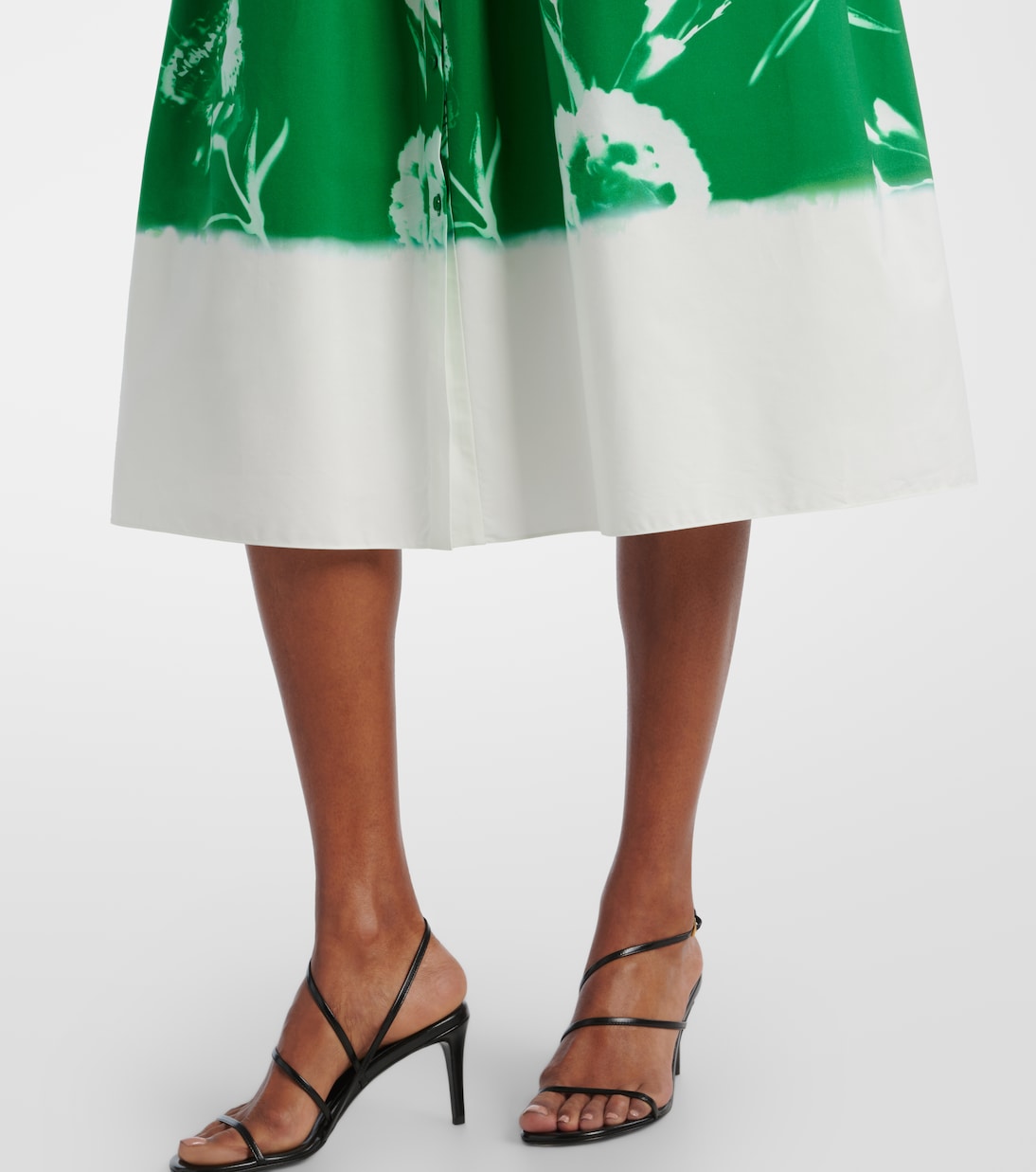 Vestido camisero en popelín de algodón | Erdem