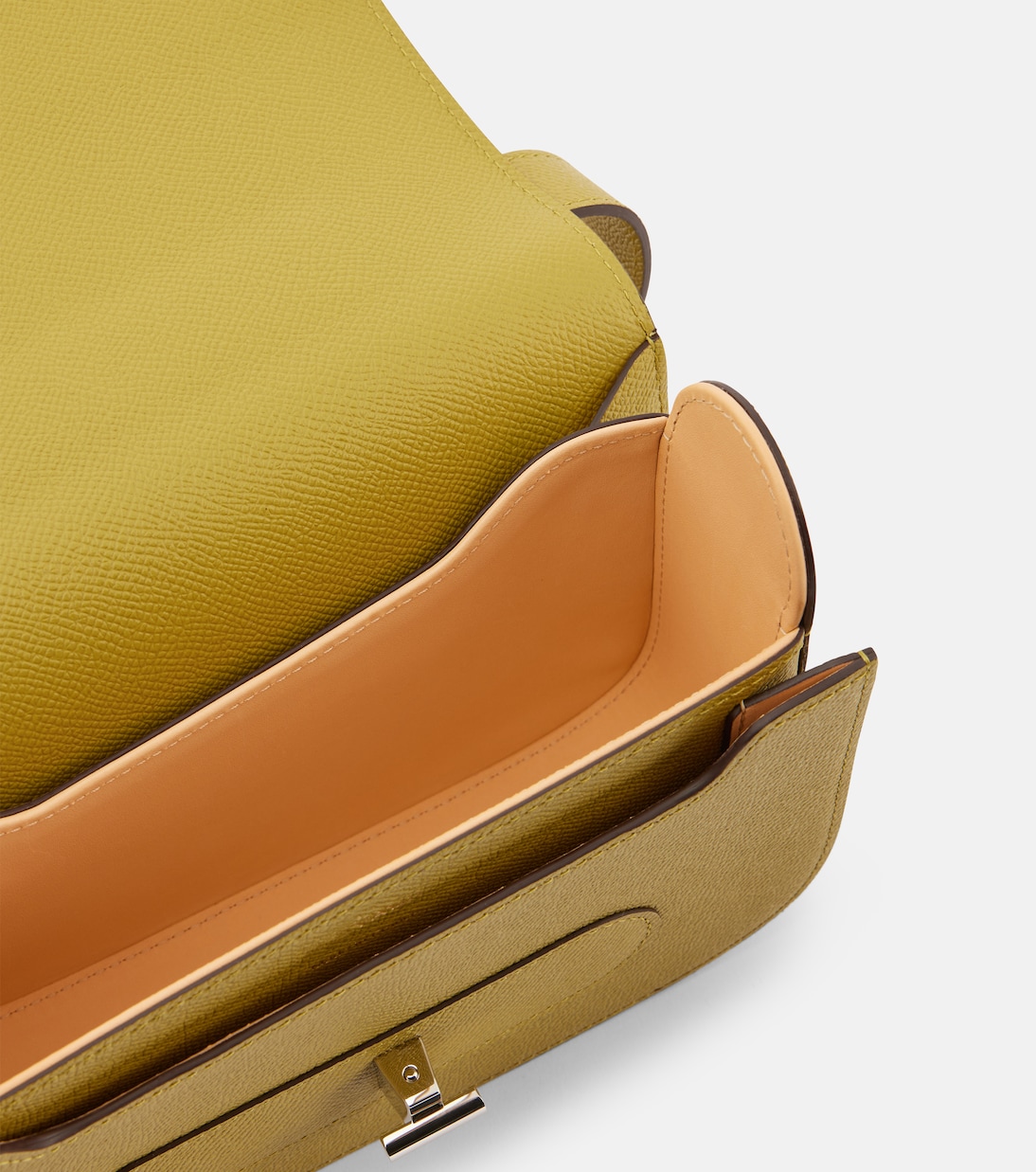 Lingot leather crossbody bag | Delvaux