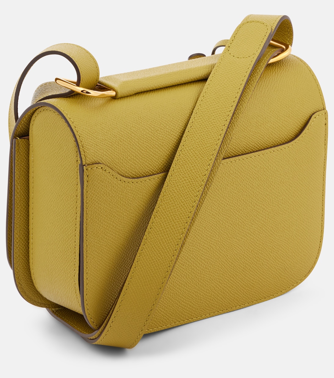 Lingot leather crossbody bag | Delvaux