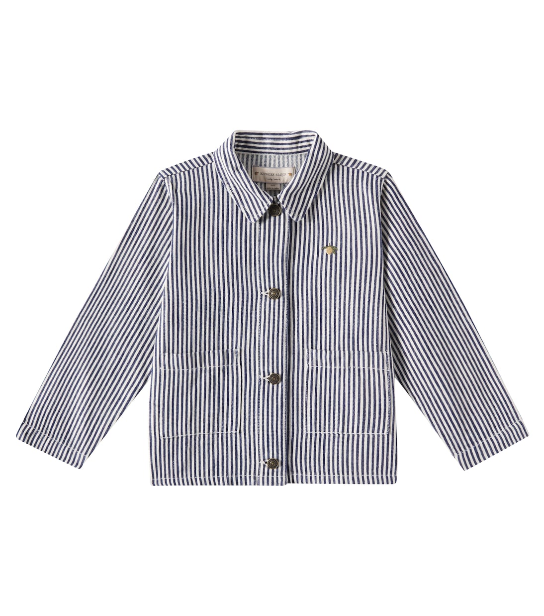 Giacca Fender in twill di cotone a righe | Konges Sløjd