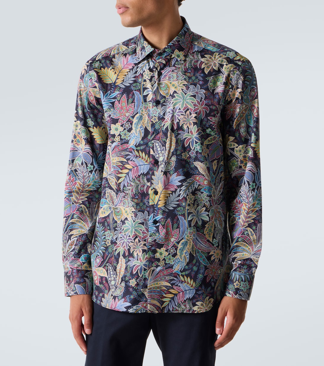 Paisley cotton poplin shirt | Etro