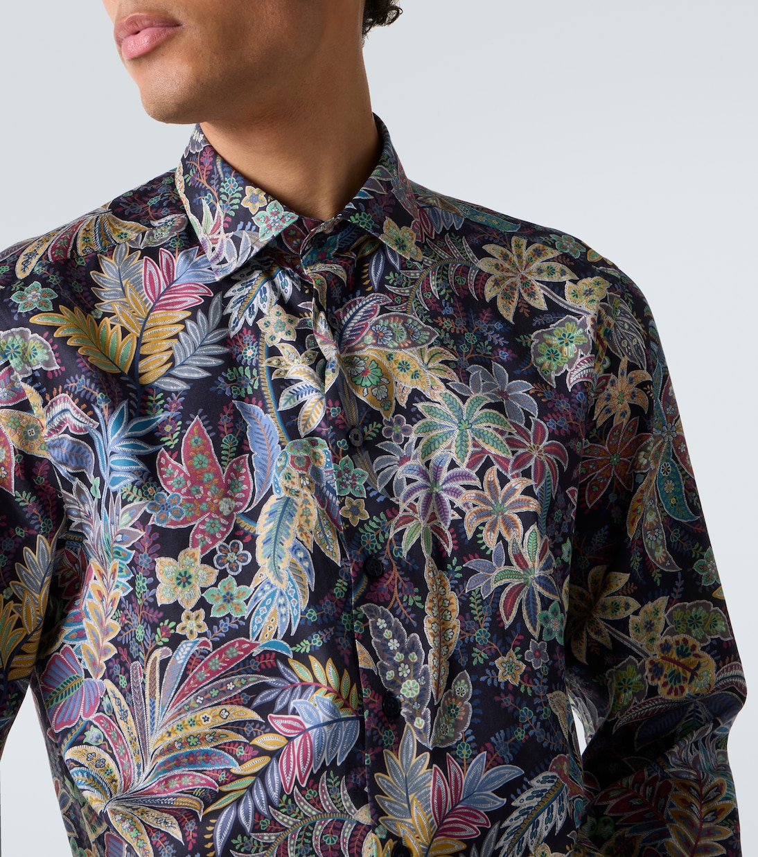 Paisley cotton poplin shirt | Etro