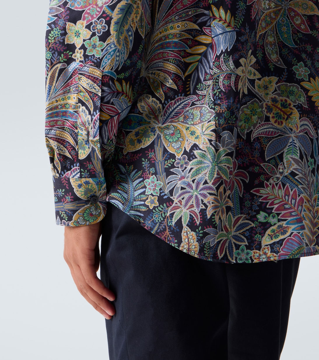 Paisley cotton poplin shirt | Etro