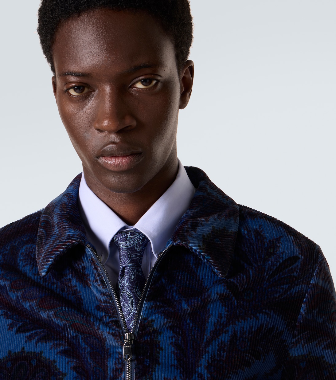 Paisley silk jacquard tie | Etro