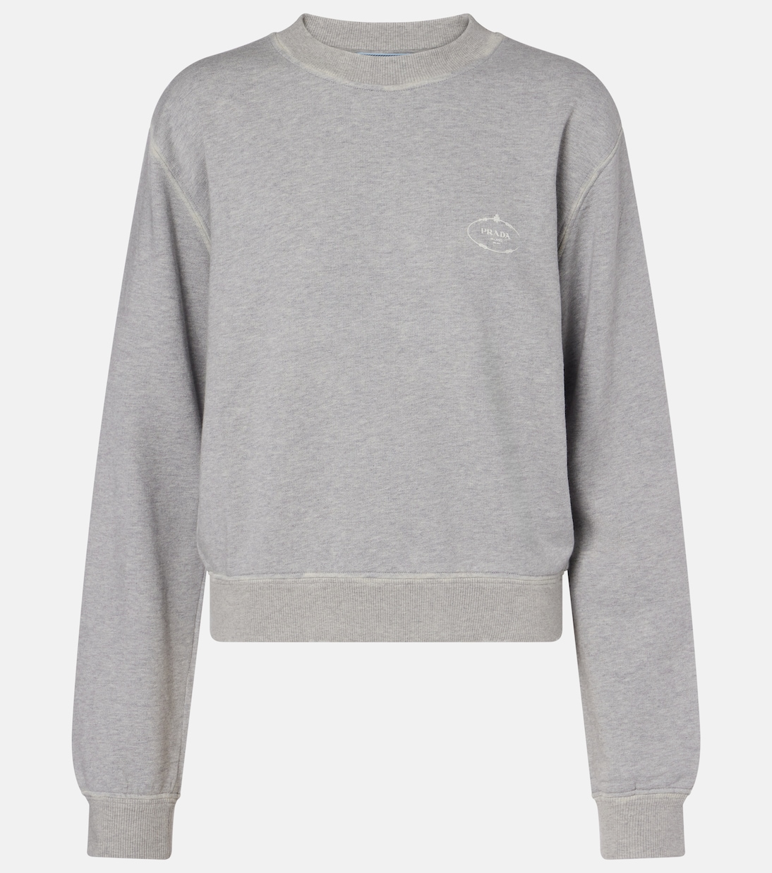 Sudadera de jersey de algodón | Prada