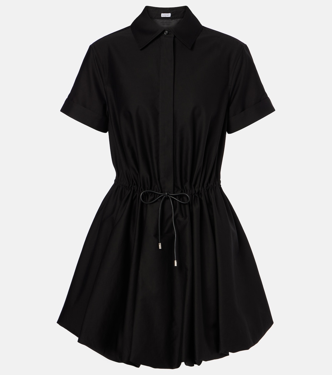 Robe Balloon en coton et soie | Loewe