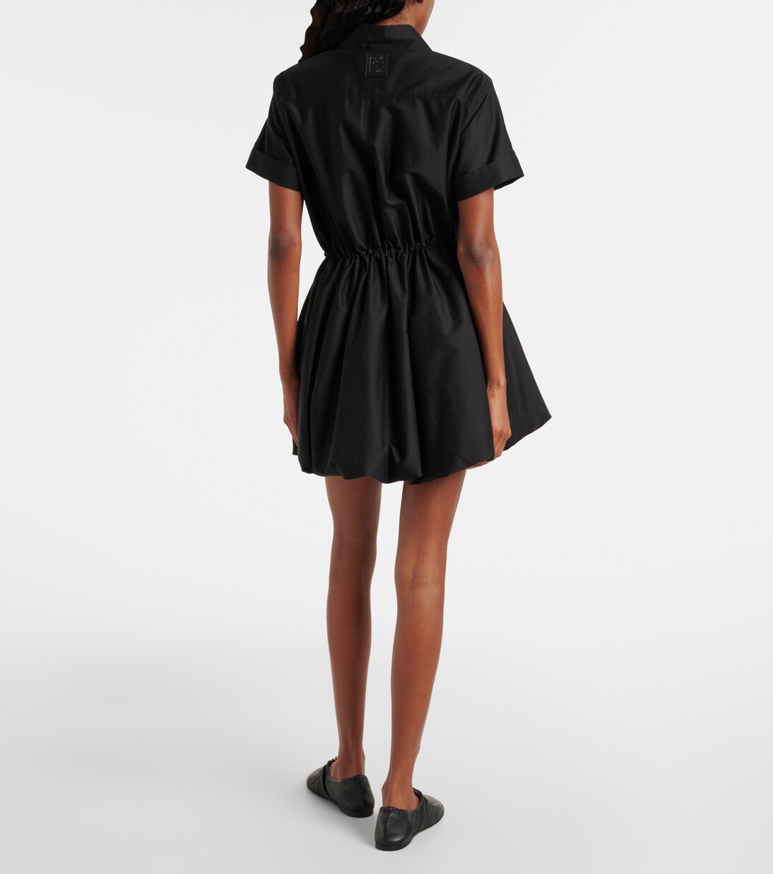 Robe Balloon en coton et soie | Loewe