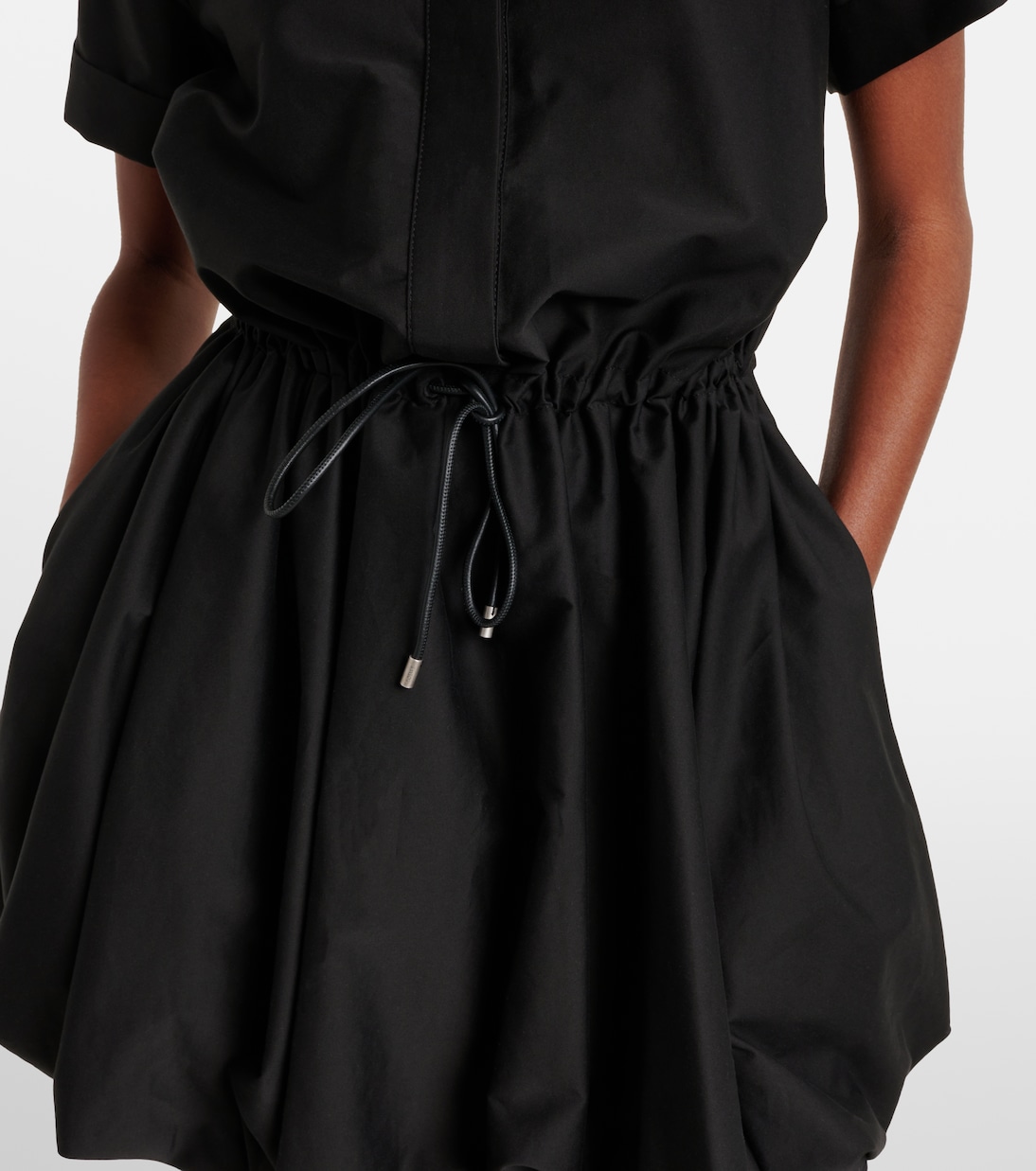 Robe Balloon en coton et soie | Loewe
