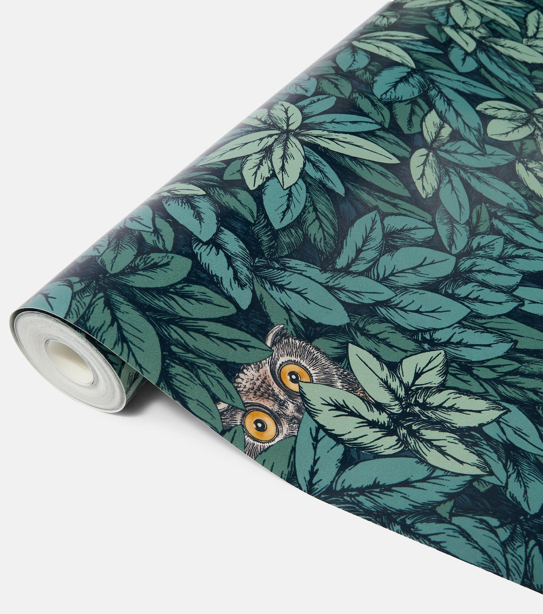 Papier peint Foglie e Civette | Fornasetti