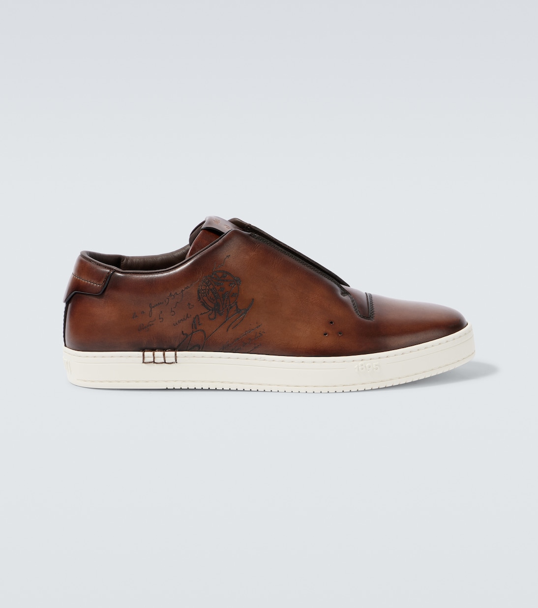 Playtime leather slip-on sneakers | Berluti