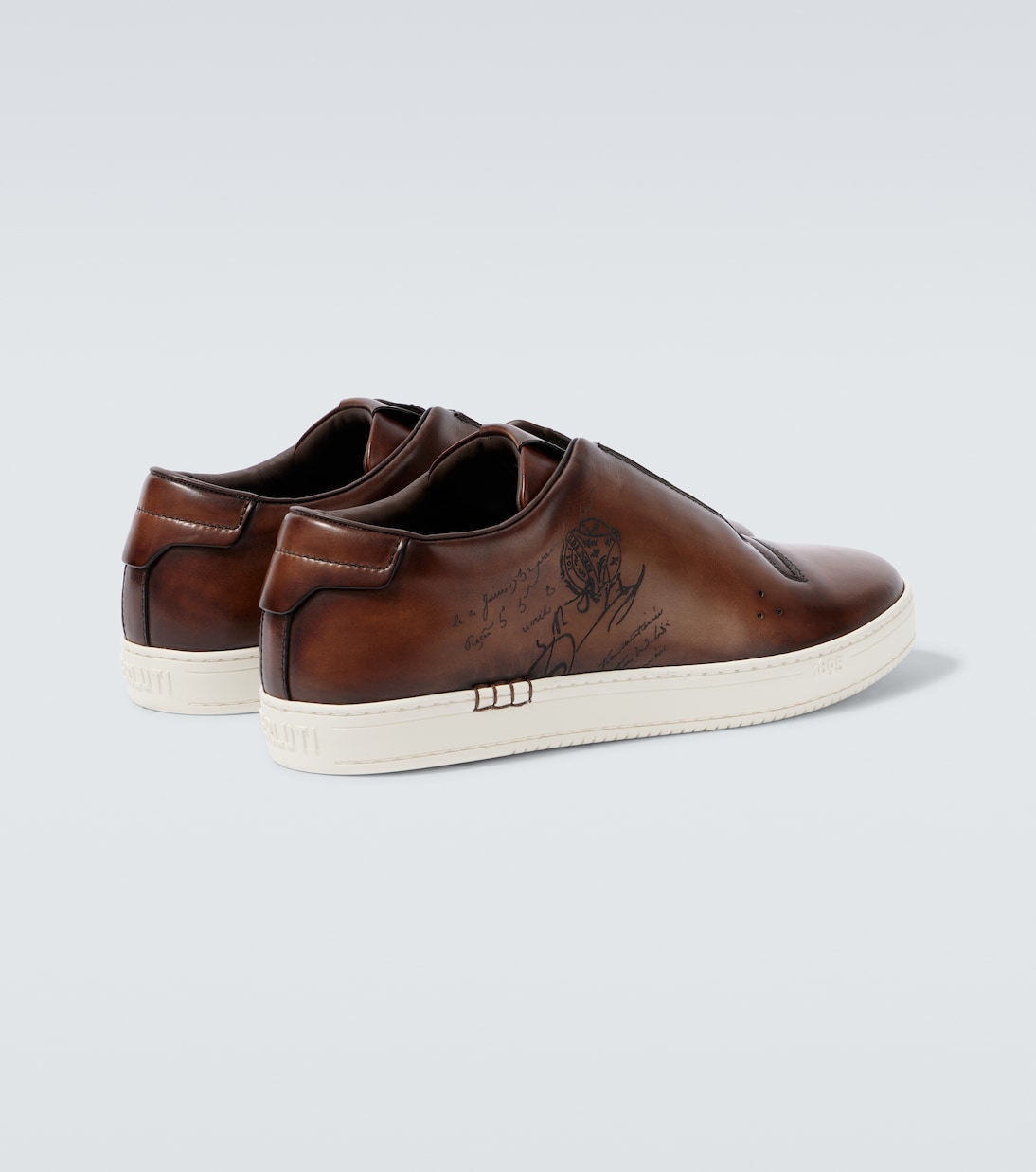 Playtime leather slip-on sneakers | Berluti