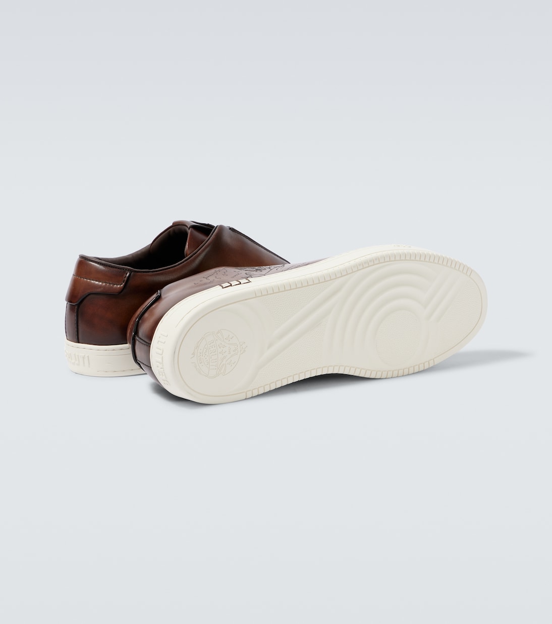 Playtime leather slip-on sneakers | Berluti