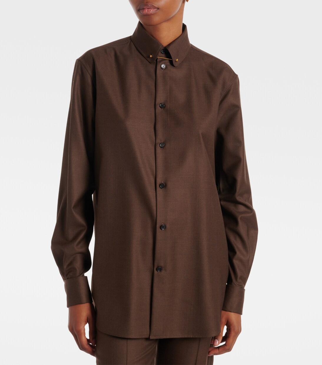 Thea 버진 울 셔츠 | Loro Piana