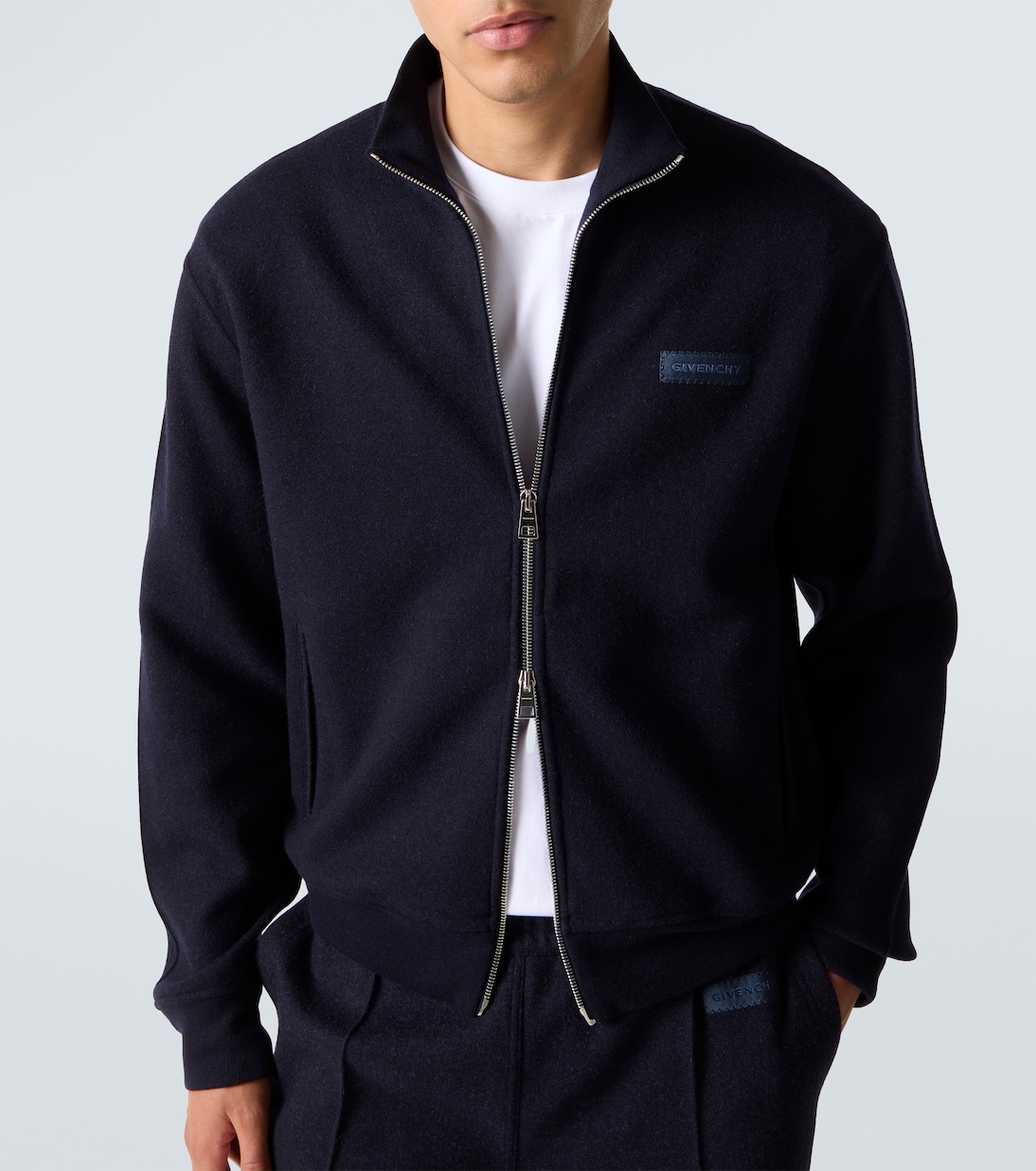 Wool and cashmere-blend jacket  | Givenchy