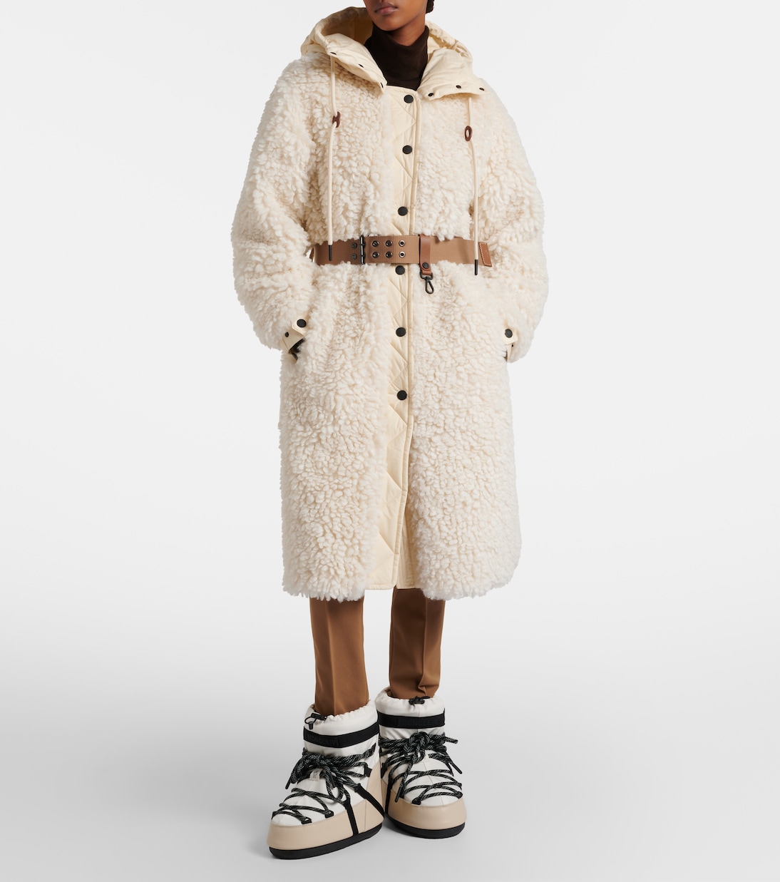 Daunenmantel Blavet aus Teddyfleece | Moncler Grenoble
