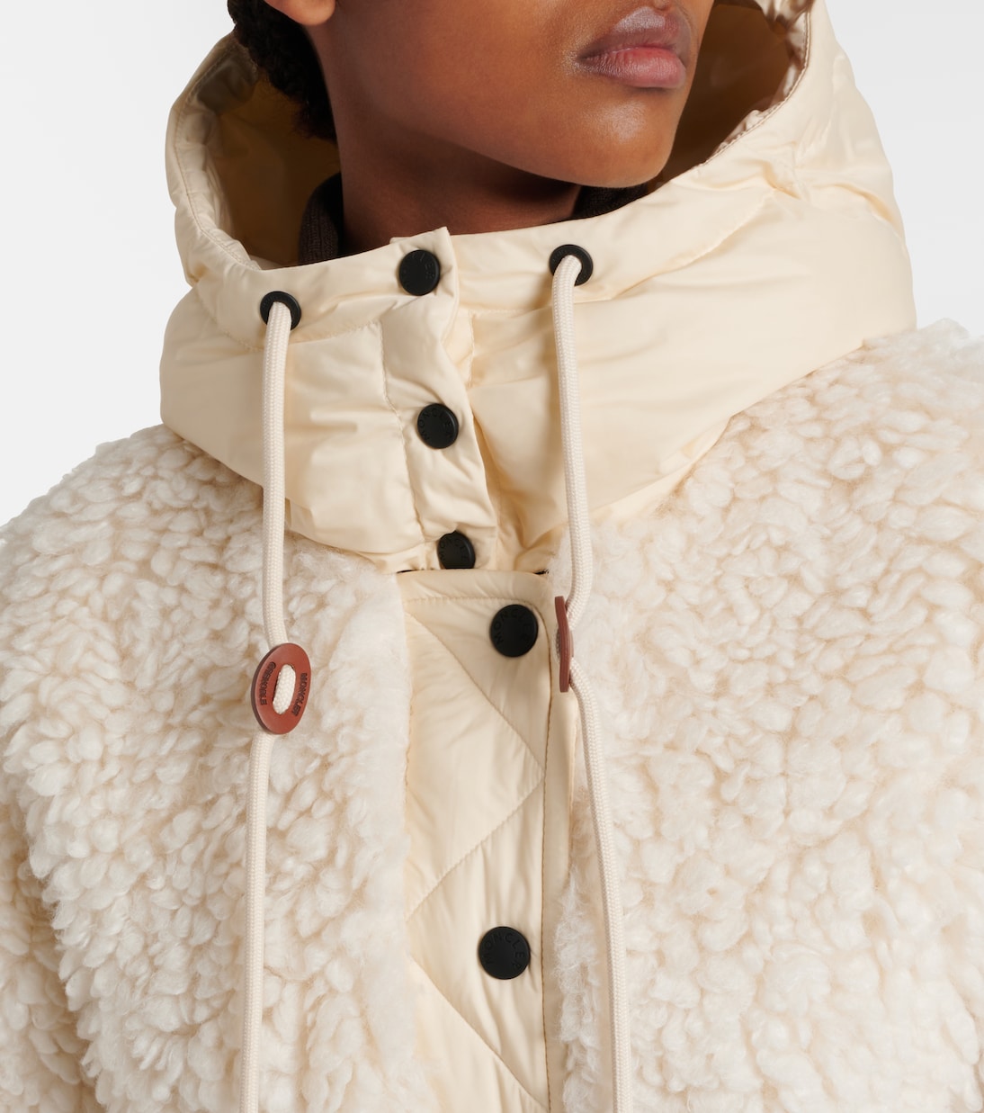 Daunenmantel Blavet aus Teddyfleece | Moncler Grenoble
