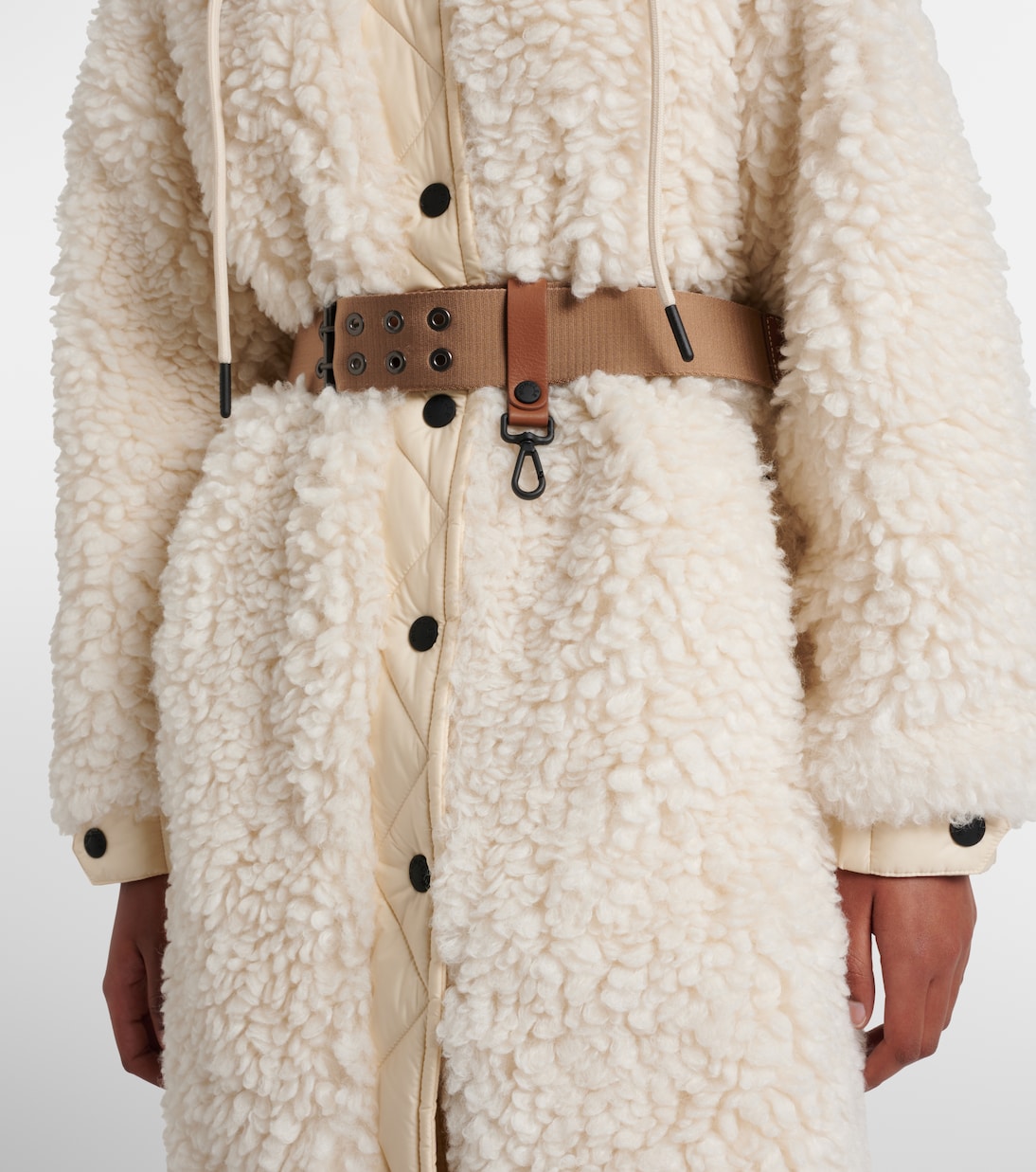 Daunenmantel Blavet aus Teddyfleece | Moncler Grenoble