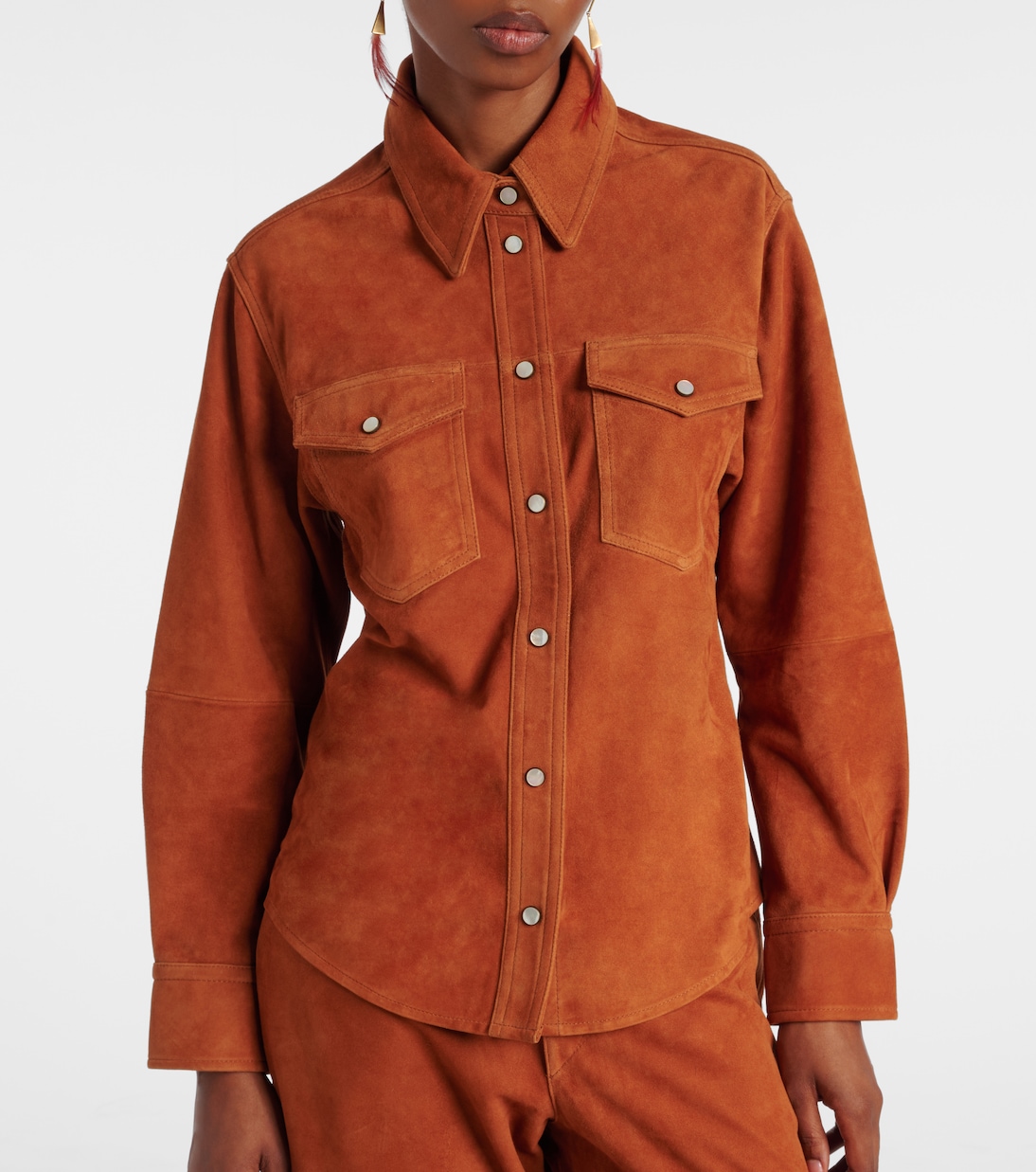 Delcia suede shirt | Isabel Marant