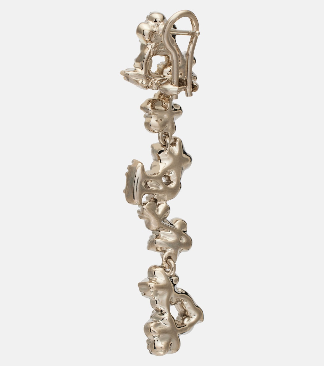 Crystal-embellished drop earrings | Jil Sander