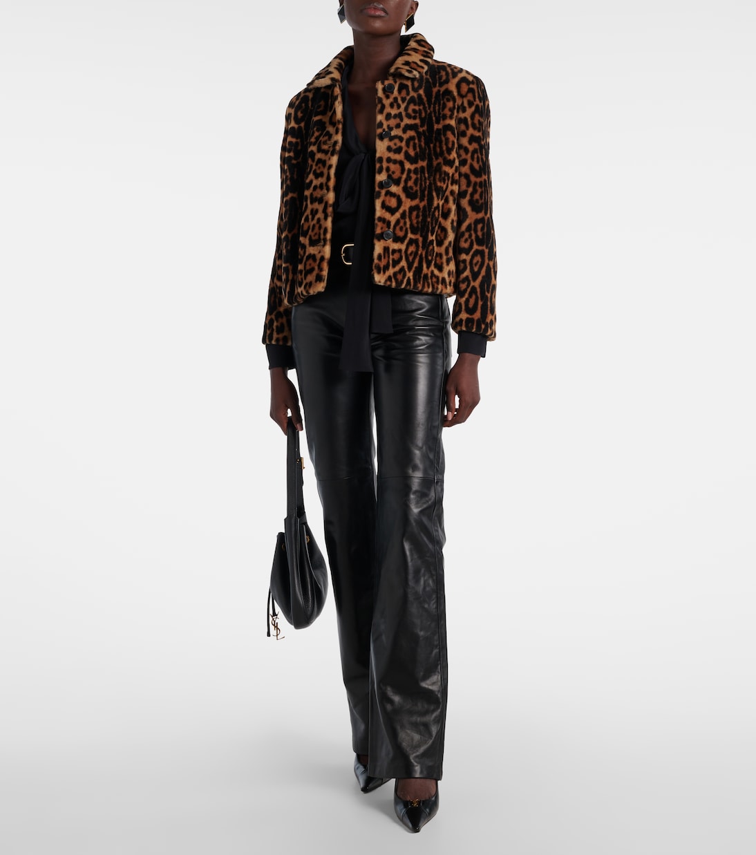 Montmartre leopard-print shearling jacket | Nili Lotan